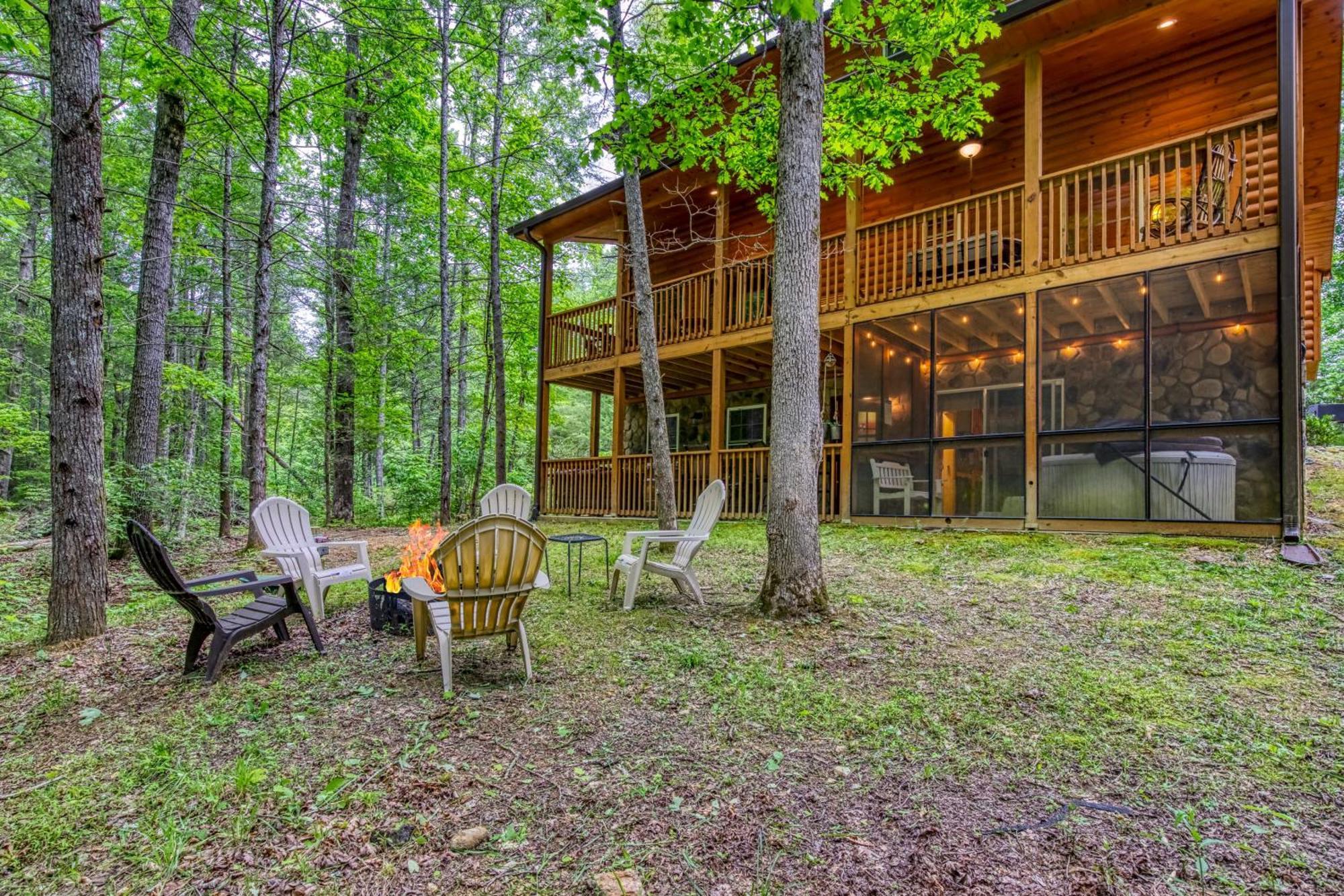 Hidden Cove Cabin Сев'єрвілл Екстер'єр фото